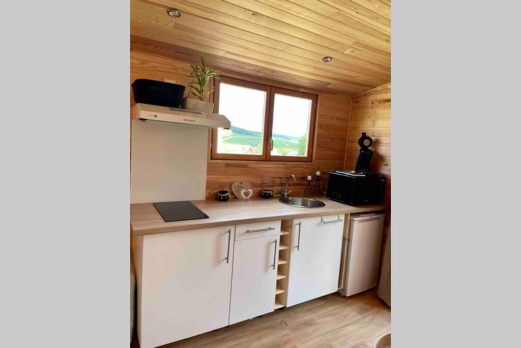 La Galipette, Charmant Chalet En Champagne Fleury-la-Riviere Exterior photo